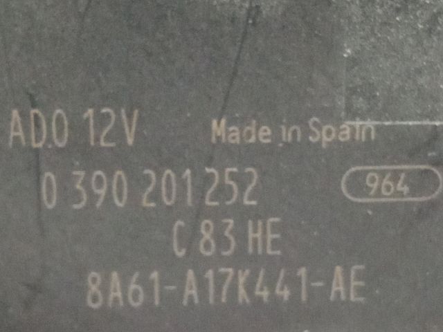 bontott FORD FIESTA VII Hátsó Ablaktörlő Motor