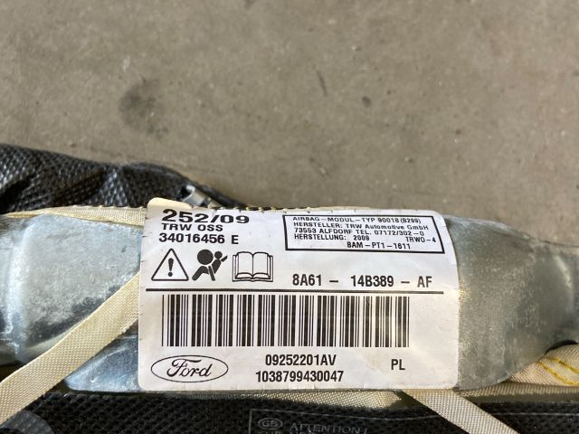 bontott FORD FIESTA VII Jobb első Függöny Légzsák