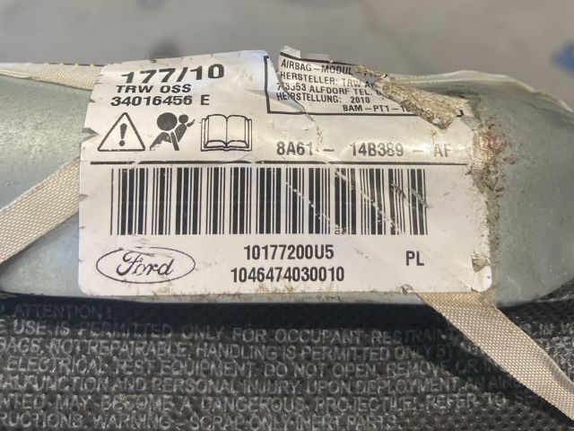 bontott FORD FIESTA VII Jobb első Függöny Légzsák