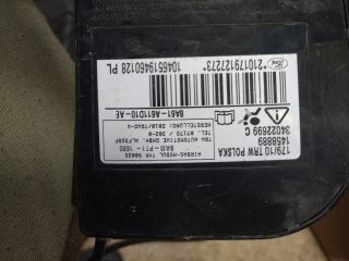 bontott FORD FIESTA VII Jobb Függönylégzsák és Oldallégzsák