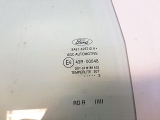 bontott FORD FIESTA VII Jobb hátsó Ablak