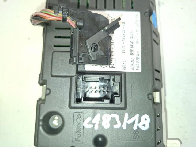 bontott FORD FIESTA VII Multifunkciós Kijelző