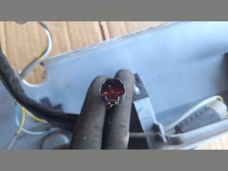 bontott FORD FIESTA VII Rendszámtábla Világítás Keret