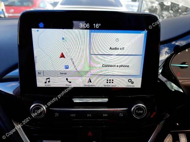 bontott FORD FIESTA VIII Bal hátsó Lökhárító Tartó (Műanyag)