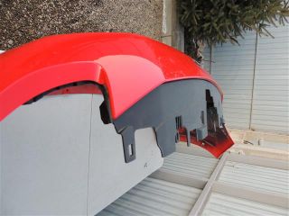 bontott FORD FIESTA VIII Első Lökhárító (Részeivel)