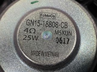 bontott FORD FIESTA VIII Hangszóró (Pozíciófüggetlen)