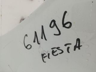 bontott FORD FIESTA VIII Hátsó Lökhárító (Üresen)