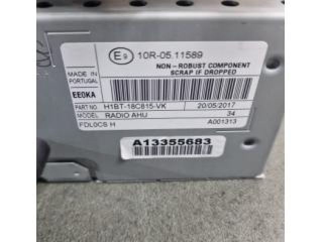 bontott FORD FIESTA VIII Navigációs Fejegység