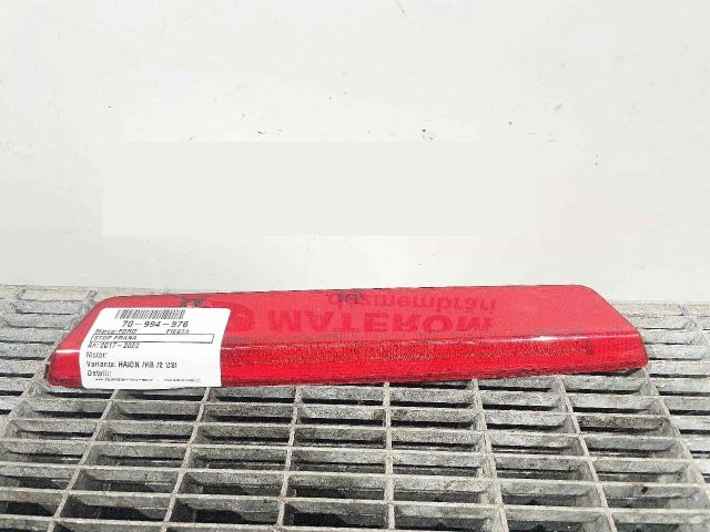 bontott FORD FIESTA VIII Pótféklámpa