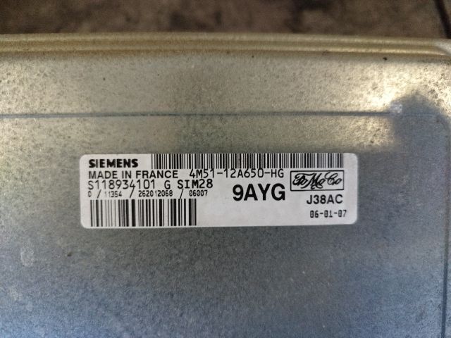 bontott FORD FOCUS C-MAX I Motorvezérlő