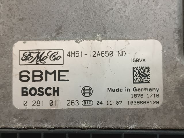 bontott FORD FOCUS C-MAX I Motorvezérlő