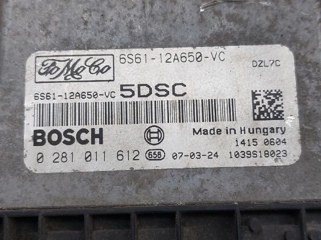 bontott FORD FOCUS C-MAX I Motorvezérlő