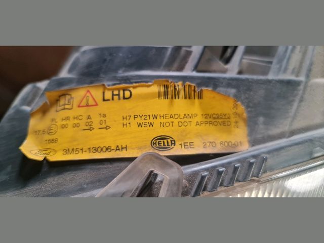 bontott FORD FOCUS C-MAX I Bal Fényszóró