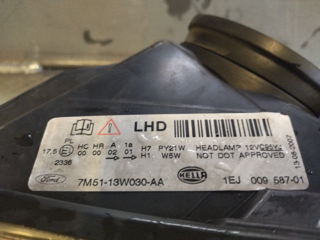 bontott FORD FOCUS C-MAX I Bal Fényszóró