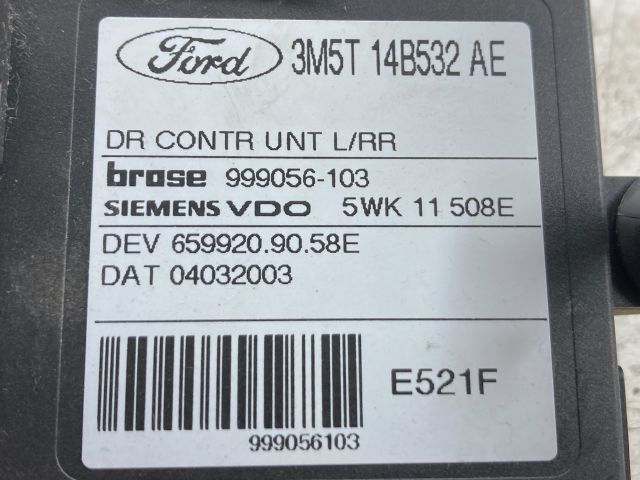 bontott FORD FOCUS C-MAX I Bal hátsó Ablakemelő Motor