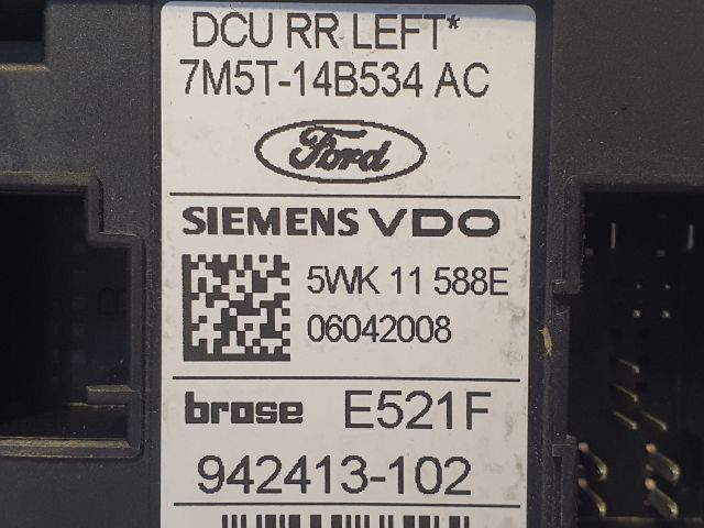 bontott FORD FOCUS C-MAX I Bal hátsó Ablakemelő Motor