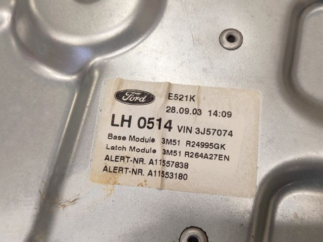 bontott FORD FOCUS C-MAX I Bal hátsó Ablakemelő Szerkezet (Elektromos)