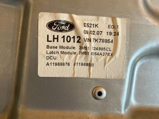 bontott FORD FOCUS C-MAX I Bal hátsó Ablakemelő Szerkezet (Mechanikus)