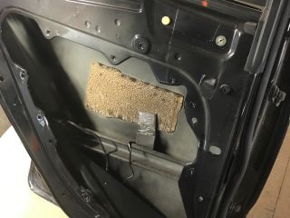 bontott FORD FOCUS C-MAX I Bal hátsó Ajtó (Üres lemez)