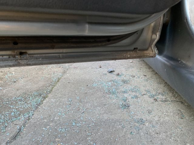 bontott FORD FOCUS C-MAX I Bal hátsó Ajtó (Üres lemez)