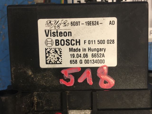 bontott FORD FOCUS C-MAX I Előtét Ellenállás Fűtőmotor