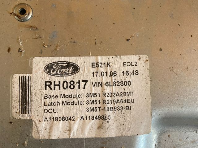 bontott FORD FOCUS C-MAX I Jobb első Ablakemelő Szerkezet (Elektromos)