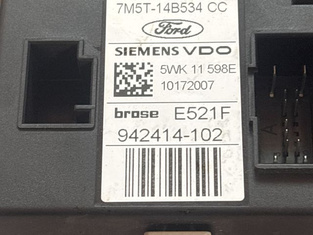 bontott FORD FOCUS C-MAX I Jobb hátsó Ablakemelő Motor