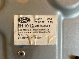 bontott FORD FOCUS C-MAX I Jobb hátsó Ablakemelő Szerkezet (Mechanikus)