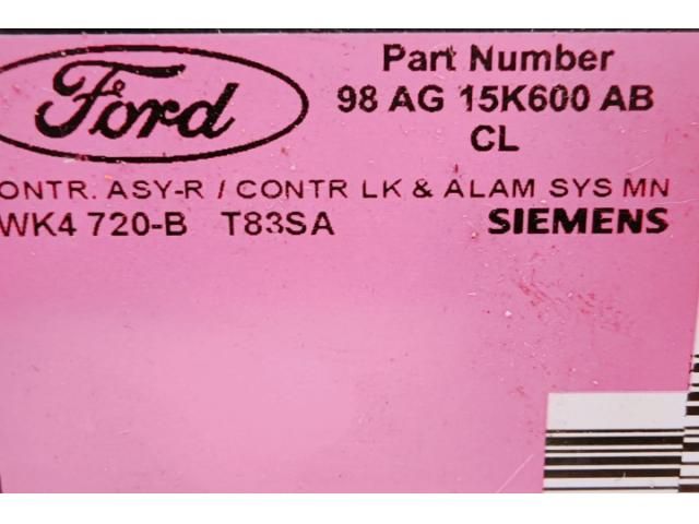 bontott FORD FOCUS I Immobilizer Elektronika