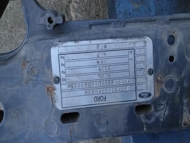 bontott FORD FOCUS I Homlokfal (Üres lemez)