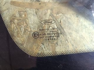 bontott FORD FOCUS I Bal C Oszlop Oldalablak Üveg