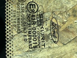 bontott FORD FOCUS I Bal C Oszlop Oldalablak Üveg