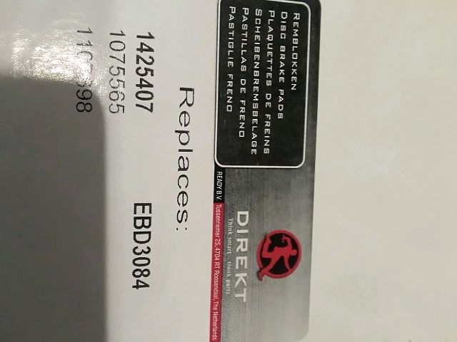 bontott FORD FOCUS I Hátsó Pár Fékbetét