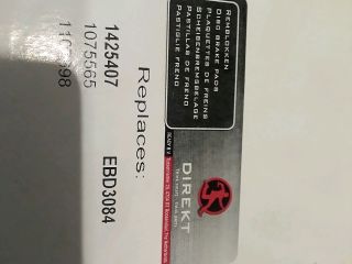 bontott FORD FOCUS I Hátsó Pár Fékbetét