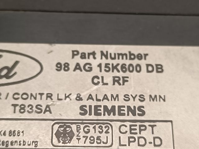 bontott FORD FOCUS I Komfort Elektronika