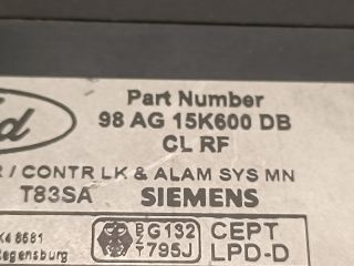 bontott FORD FOCUS I Komfort Elektronika