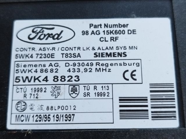 bontott FORD FOCUS I Komfort Elektronika
