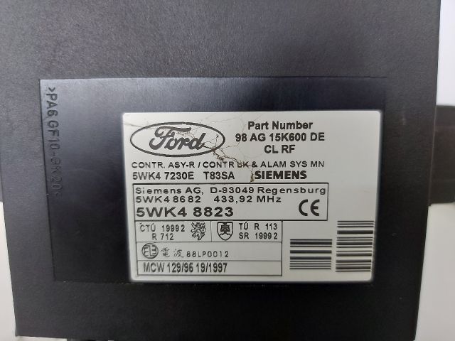 bontott FORD FOCUS I Központizár Elektronika