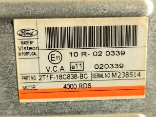 bontott FORD FOCUS I Rádió / CD