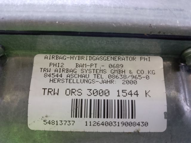 bontott FORD FOCUS I Utasoldali Légzsák