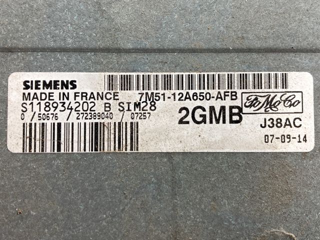 bontott FORD FOCUS II Motorvezérlő