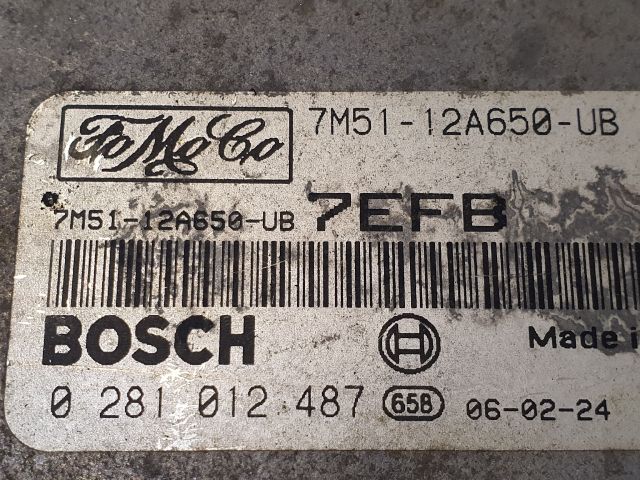 bontott FORD FOCUS II Motorvezérlő