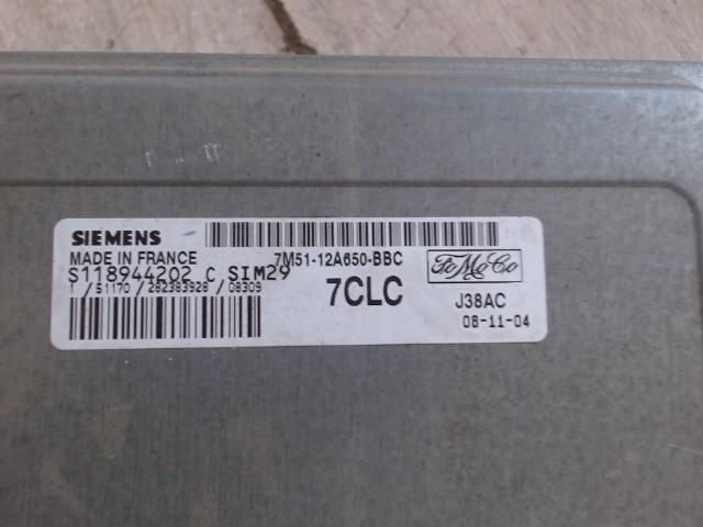 bontott FORD FOCUS II Motorvezérlő