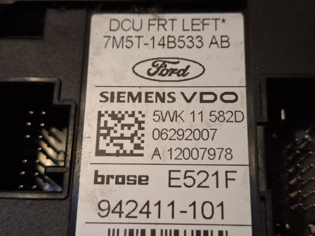 bontott FORD FOCUS II Bal első Ablakemelő Motor