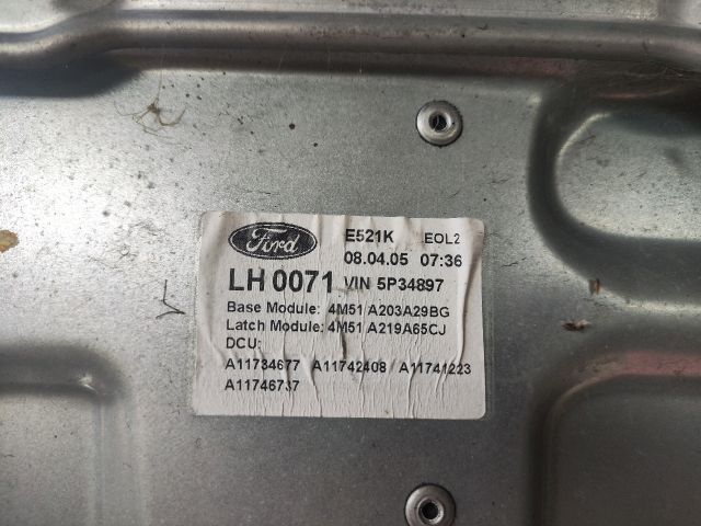 bontott FORD FOCUS II Bal első Ablakemelő Szerkezet (Elektromos)