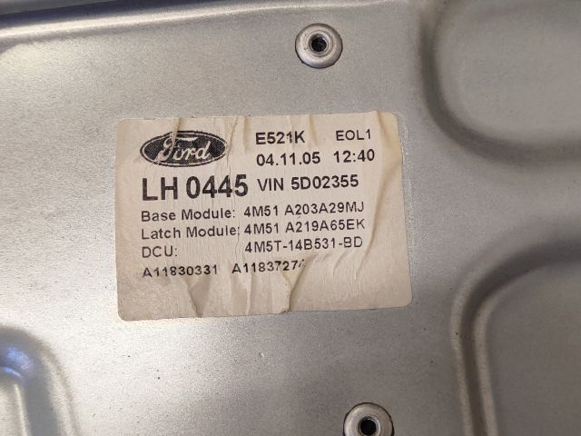 bontott FORD FOCUS II Bal első Ablakemelő Szerkezet (Elektromos)