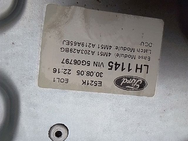 bontott FORD FOCUS II Bal első Ablakemelő Szerkezet (Elektromos)