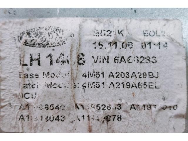 bontott FORD FOCUS II Bal első Ablakemelő Szerkezet (Mechanikus)