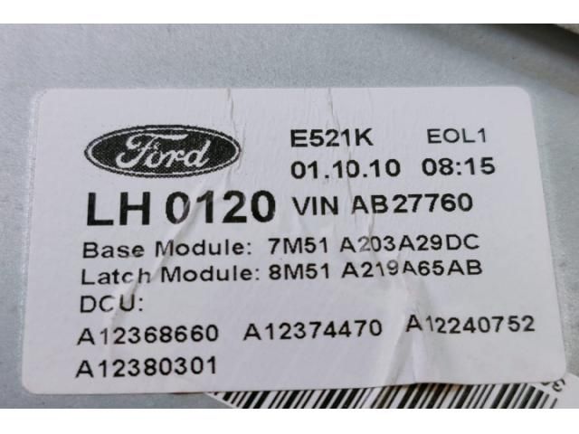 bontott FORD FOCUS II Bal első Ablakemelő Szerkezet (Mechanikus)