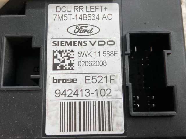 bontott FORD FOCUS II Bal hátsó Ablakemelő Motor